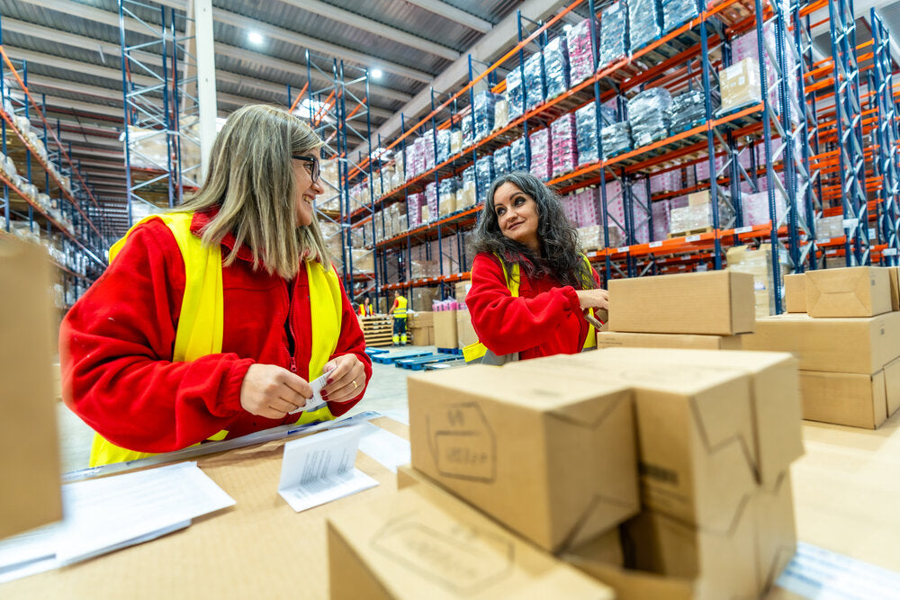 Modern UK warehouse building in a trading estate used for virtual business addresses
