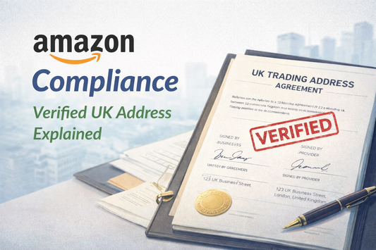 Amazon compliance verified UK address agreement