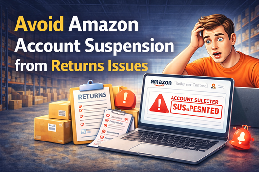 Avoid Amazon account suspension caused by returns address issues