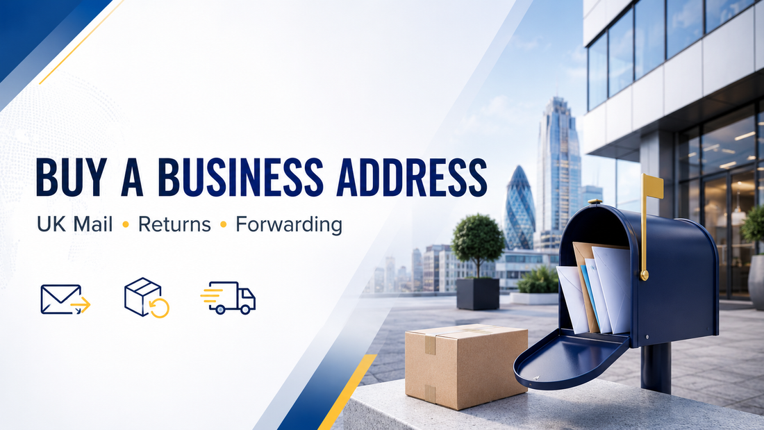 Buy a business address with UK mail handling, returns and forwarding services
