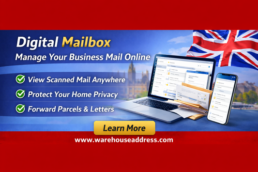 Digital mailbox for managing UK business mail online securely