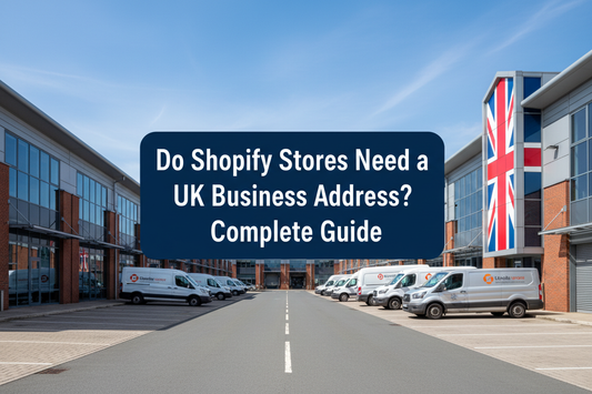 Do Shopify stores need a UK business address - commercial warehouse trading estate UK