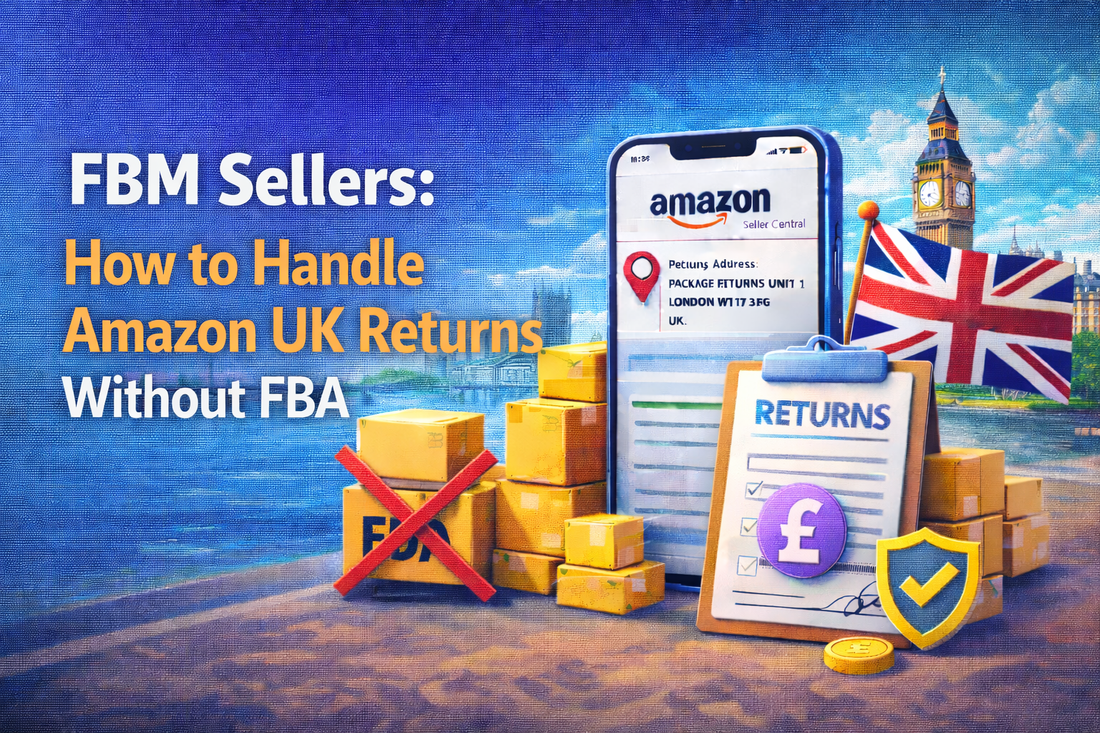 Amazon FBM sellers handling UK returns without FBA