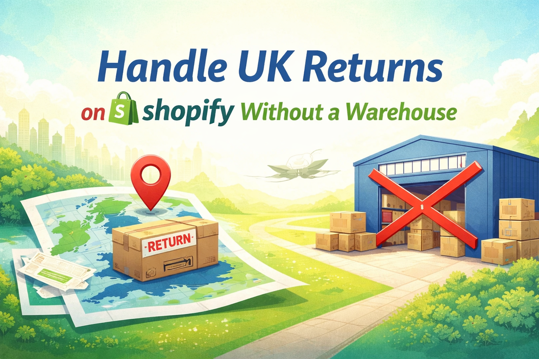 Handle UK returns on Shopify without renting a warehouse