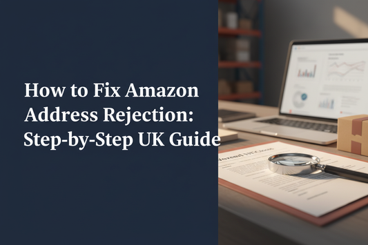 Business documents being checked for an Amazon seller address verification issue