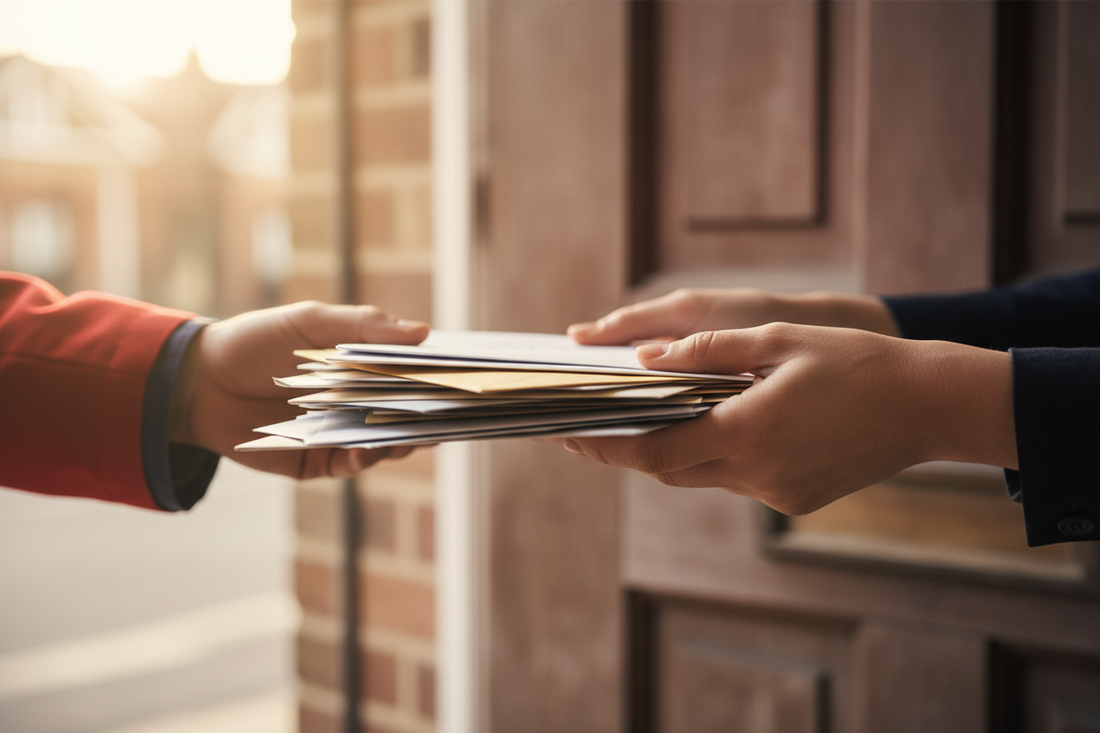 UK business mail being forwarded from a commercial trading estate address to any location worldwide