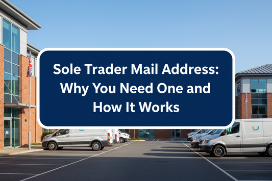 Sole trader mail address in the UK for privacy and professional business use
