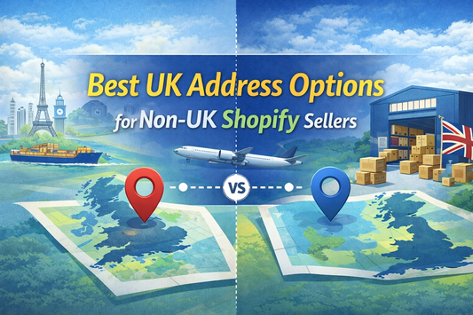 Best UK address options for non-UK Shopify sellers