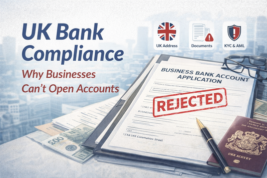 UK bank compliance requirements for business bank accounts