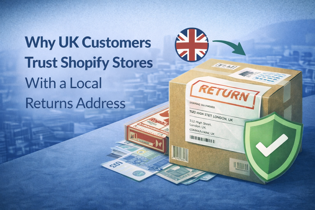 Why UK customers trust Shopify stores with a local returns address
