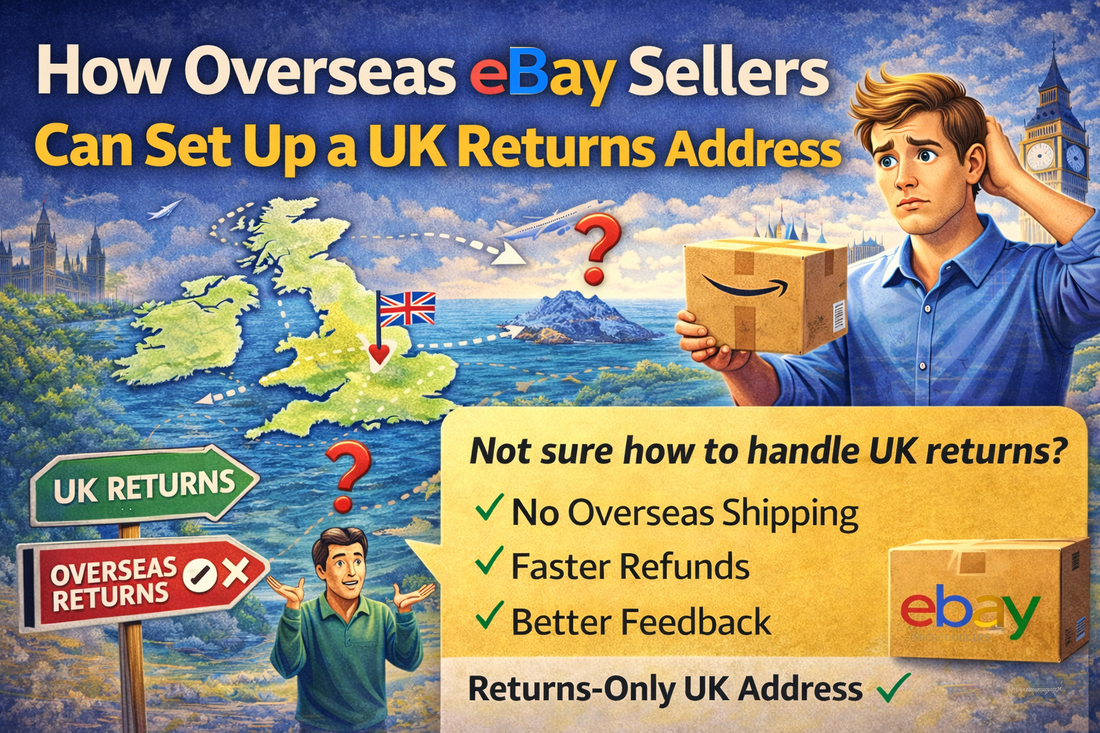 How overseas eBay sellers can set up a UK returns address