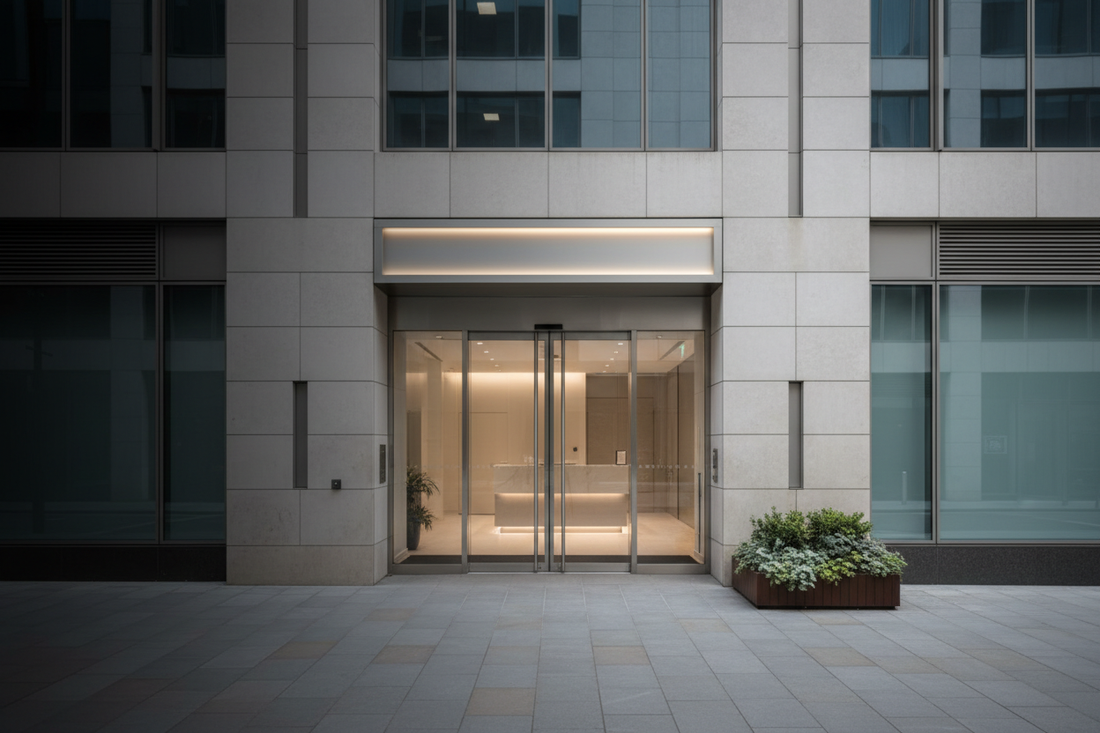 UK commercial premises exterior for trading address and registered address guide