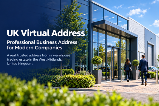 UK virtual address warehouse - professional business address for ecommerce sellers, startups and international businesses