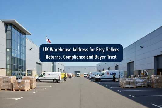 UK warehouse address for Etsy sellers - returns compliance and buyer trust guide
