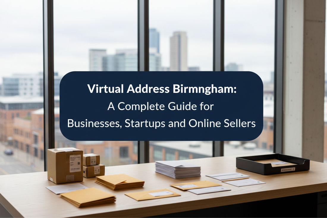 Birmingham commercial address reception with business mail, ecommerce parcels and returns handling.