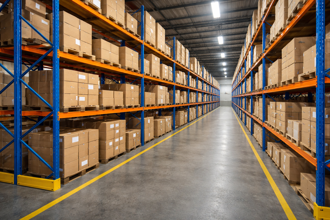 Professional UK warehouse address solution designed for high-volume eBay sellers with commercial trading and returns handling