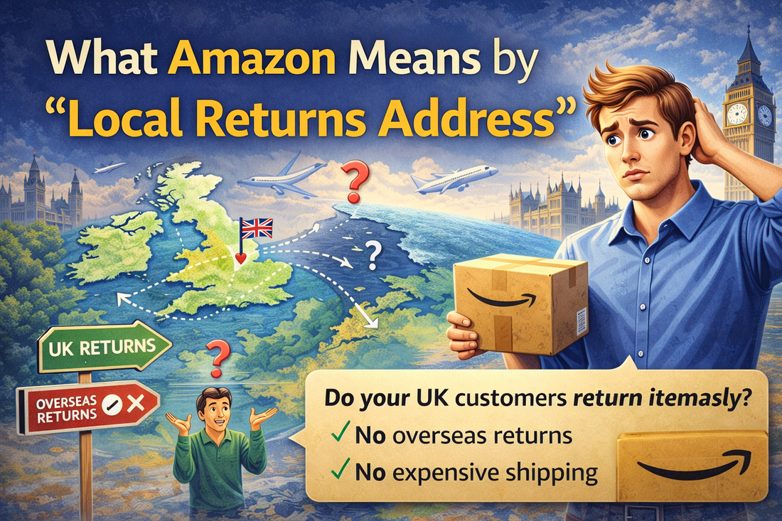 What Amazon means by local returns address for UK sellers