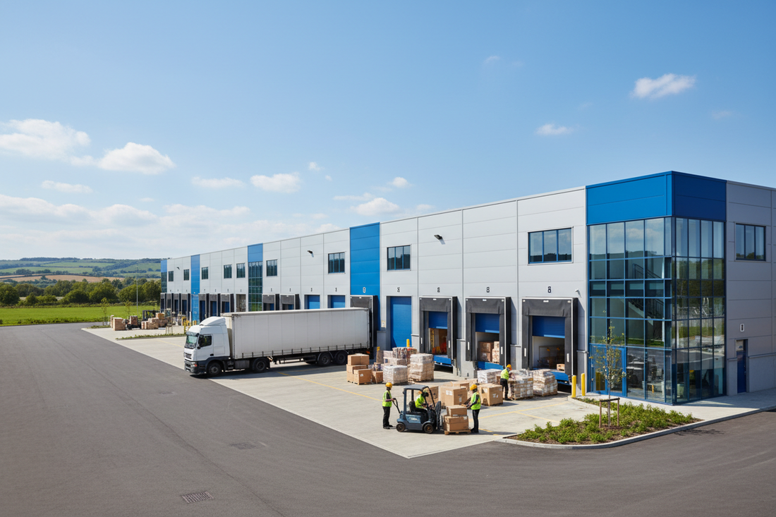 UK commercial trading estate warehouse address for ecommerce businesses