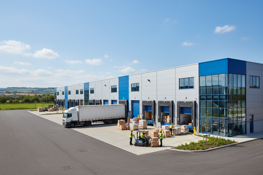 UK commercial trading estate warehouse address for ecommerce businesses