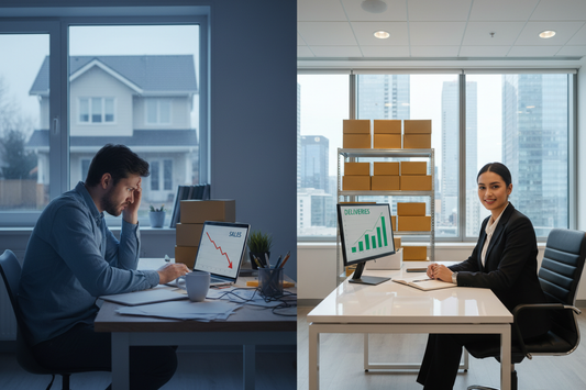 Why your business address is costing you ecommerce sales - switch to a commercial UK warehouse address